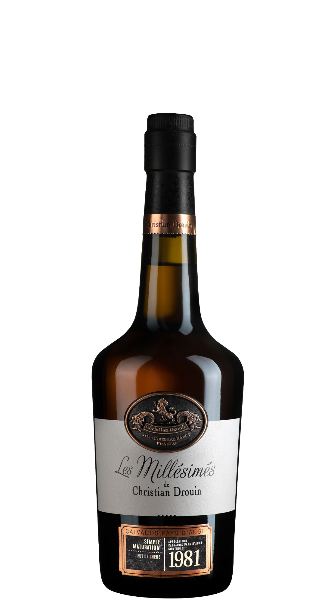 Drouin 1981 Millesime Pays D'Auge Calvados Cask Aging