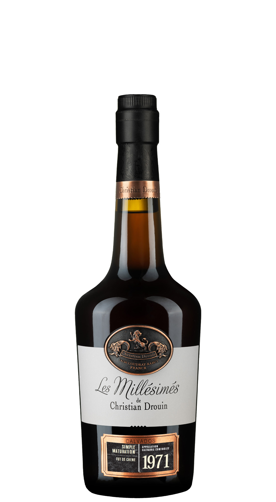 Drouin 1971 Millesime AOC Calvados Cask Aging