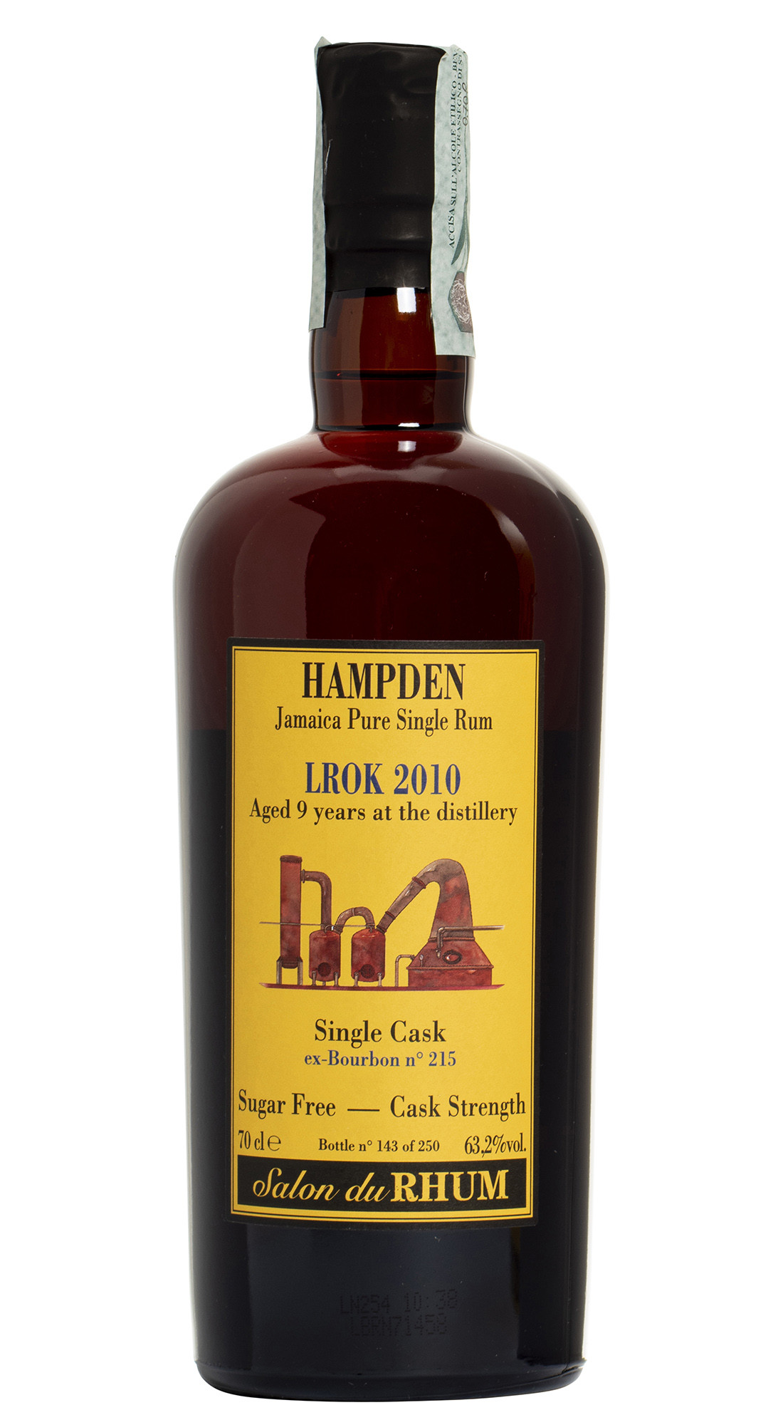 HABITATION VELIER HAMPDEN S. CASK LROK 2010 SALON DU RHUM