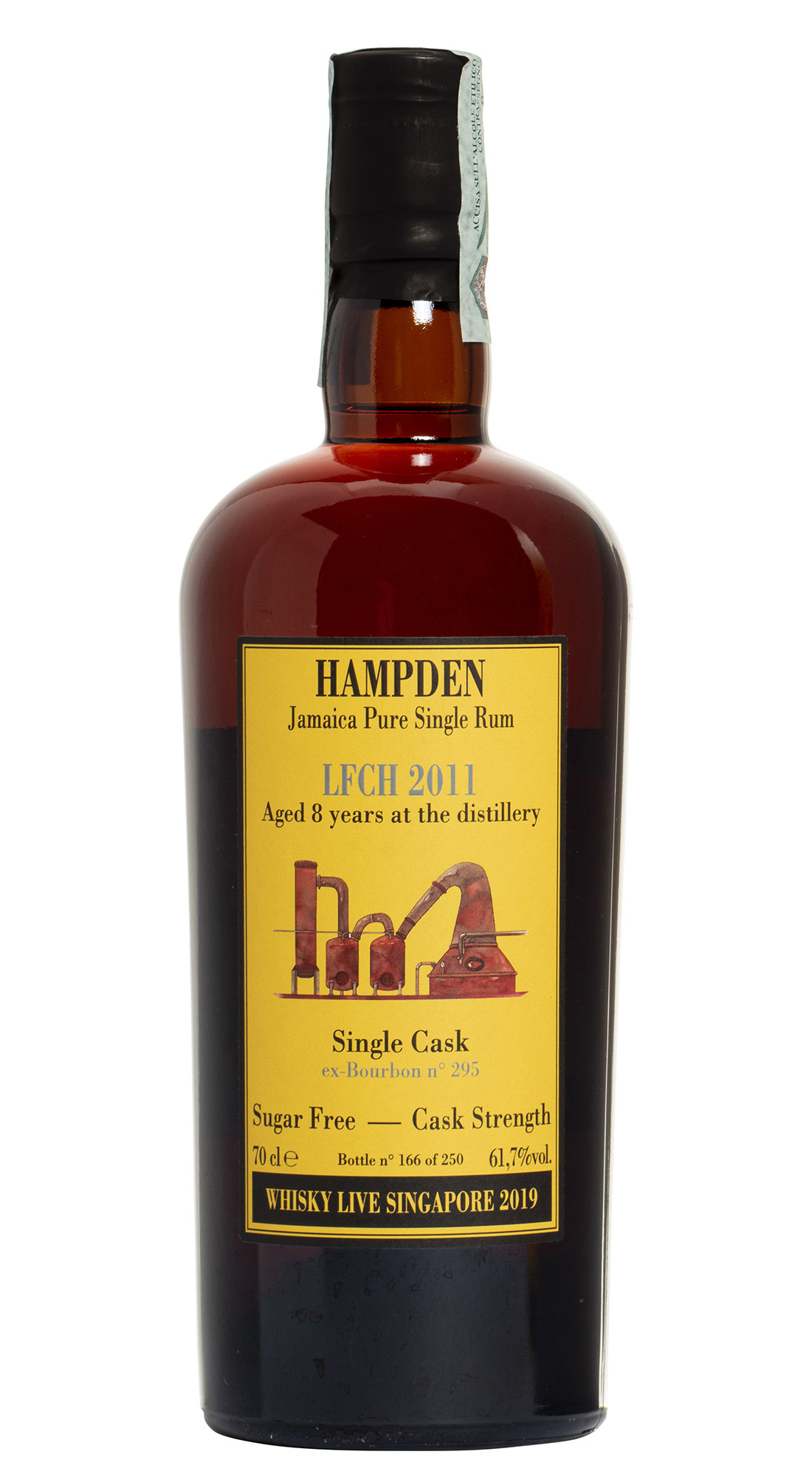 HABITATION VELIER HAMPDEN SINGLE CASK LFCH 2011 WL SINGAPORE 2019