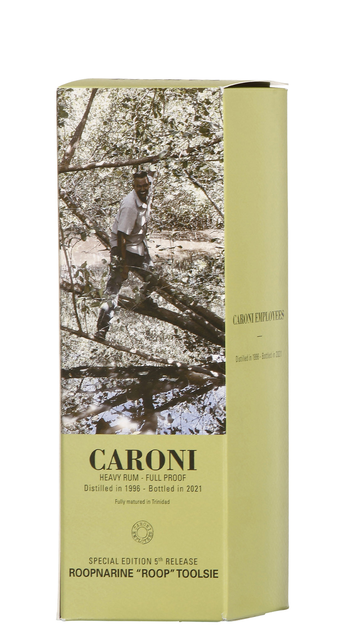 Caroni Employees 5th Release 25 Y.O. 1996 Full Proof - "Roop" Toolsie