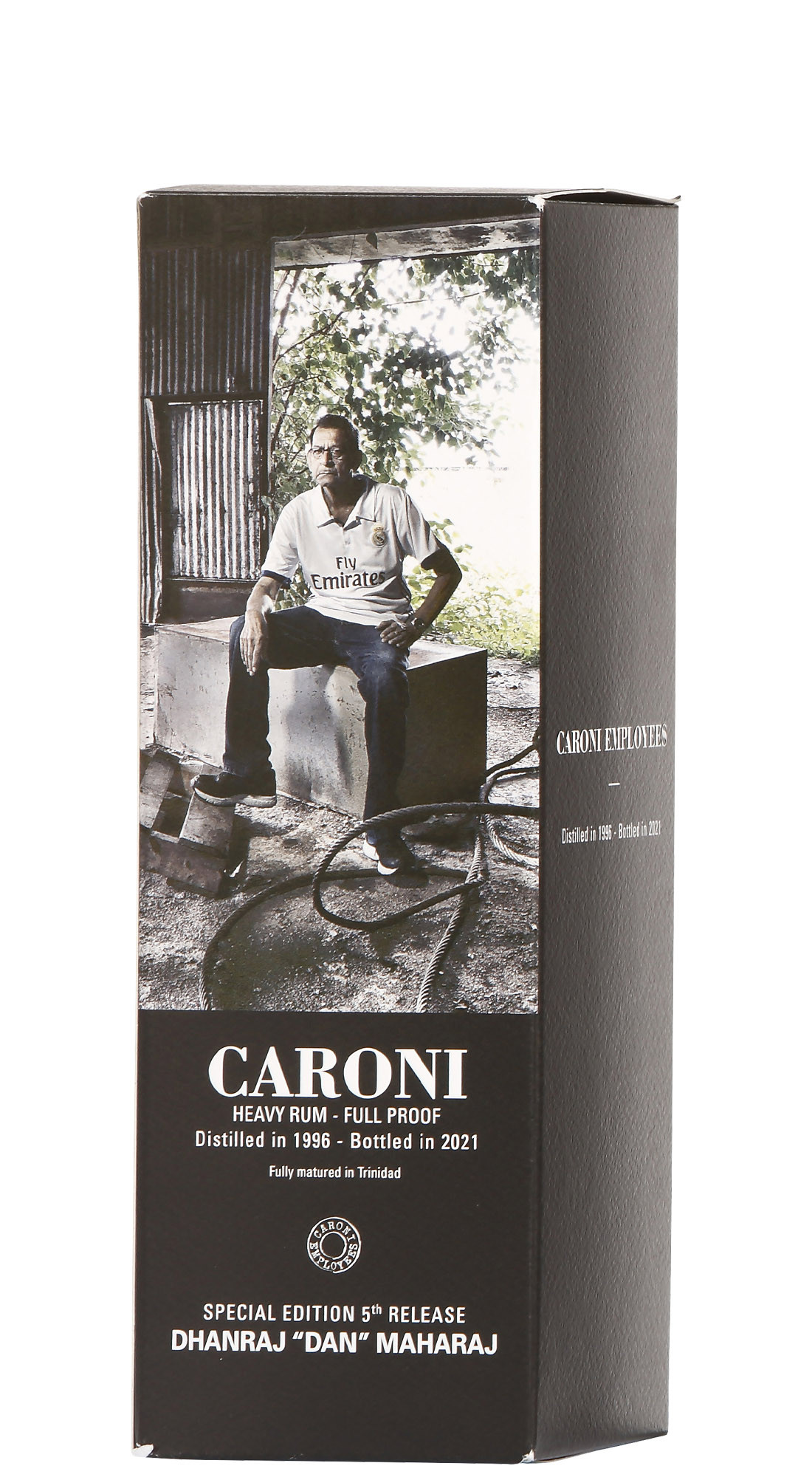 Caroni Employees 5th Release 25 Y.O. 1996 Full Proof - " Dan" Maharaj