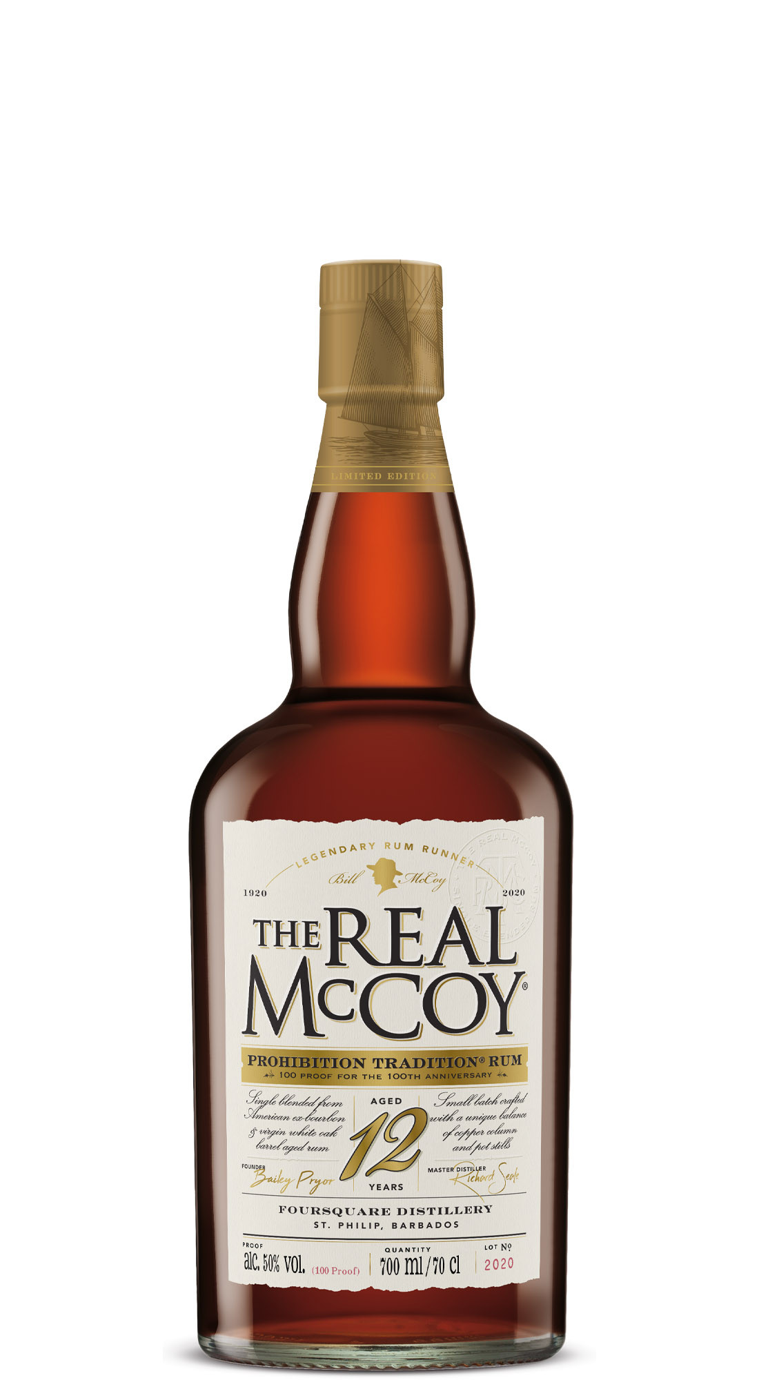 The Real McCoy Prohibition Tradition 12 Y.O.