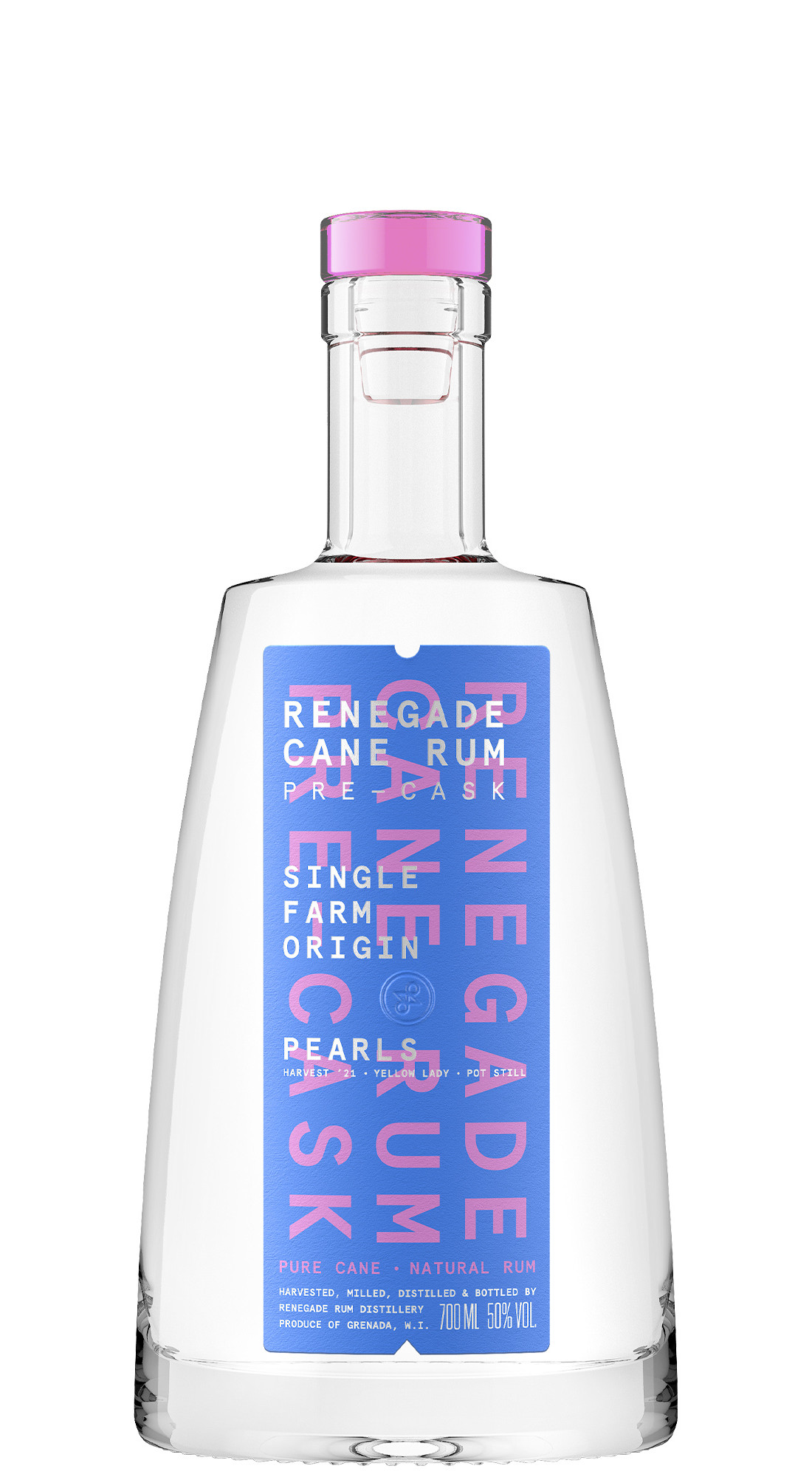 Renegade Cane Rum Pearls Flats Pot Still