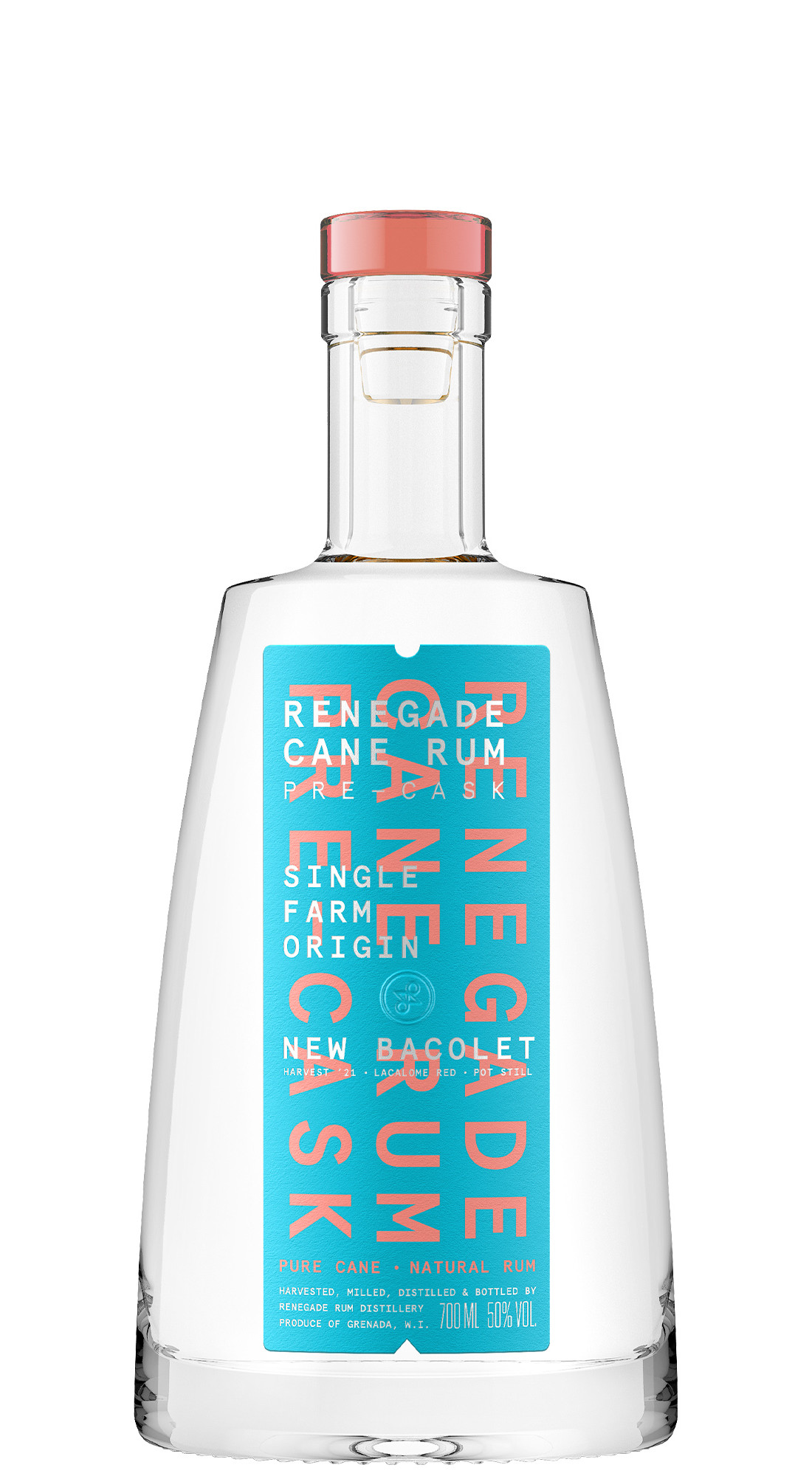 Renegade Cane Rum New Bacolet Upper Come Pot Still