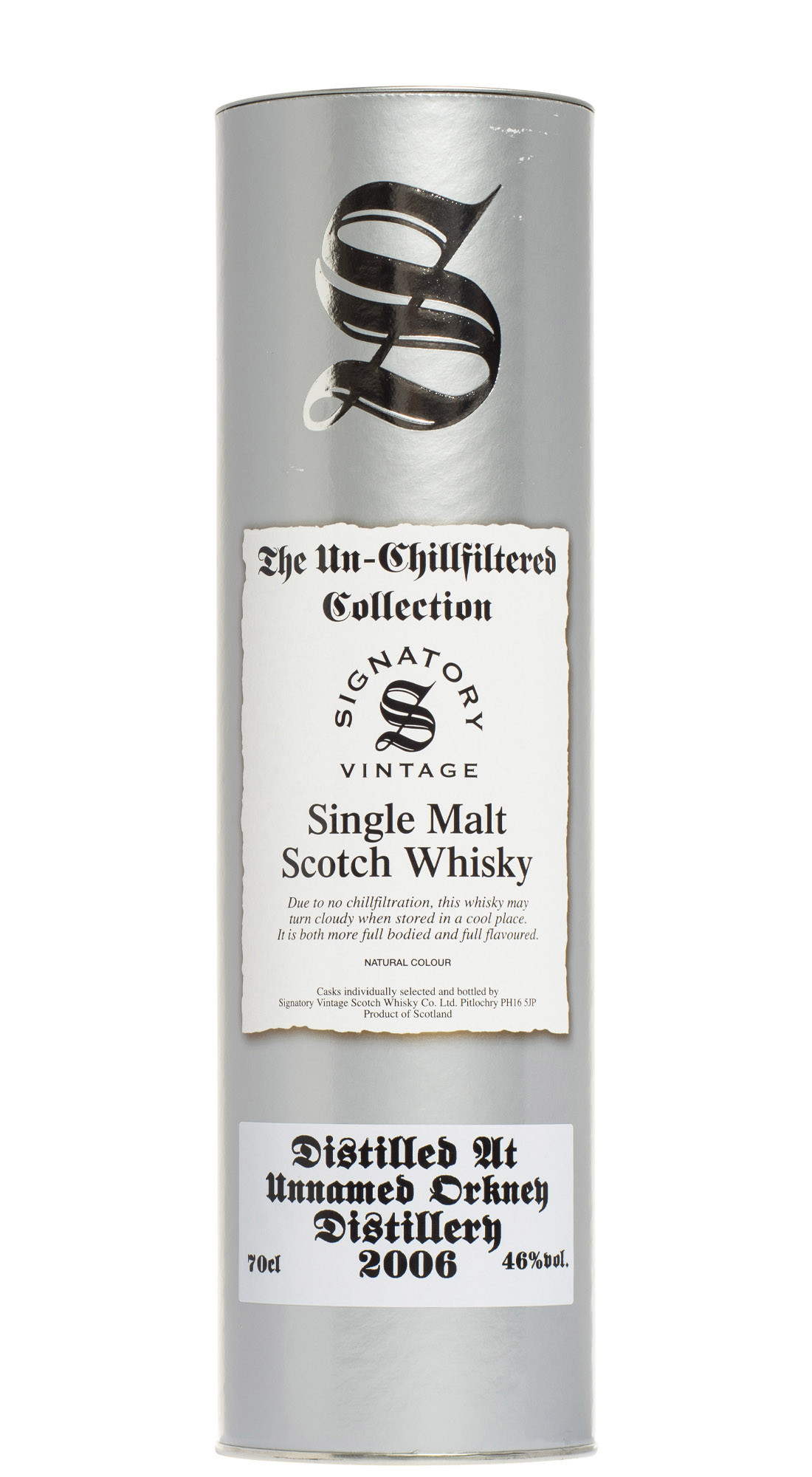 Signatory Unnamed Orkney 2006 15 Y.O.