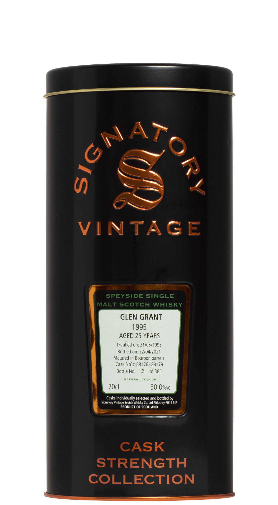 Signatory Glen Grant 1995 25 Y.O.