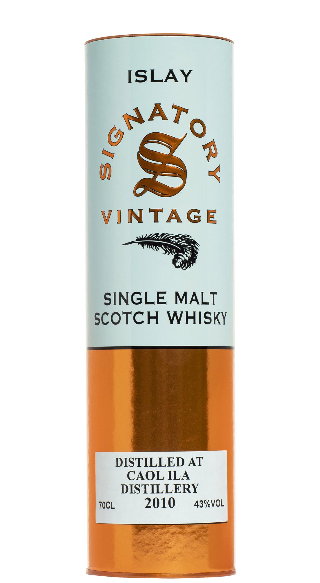 Signatory Caol Ila 2010 10 Years Old Copper
