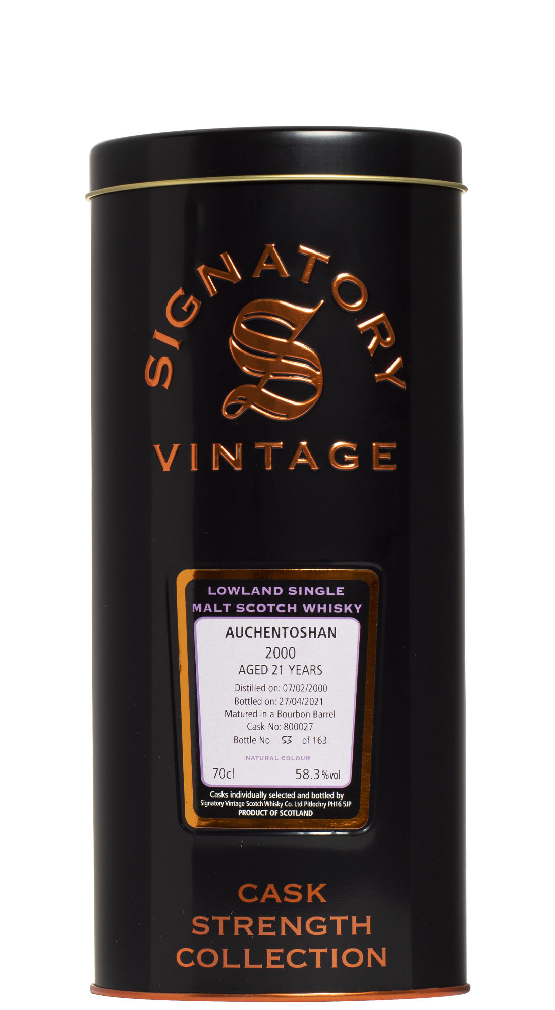 Signatory Auchentoshan 2000 21 Y.O.