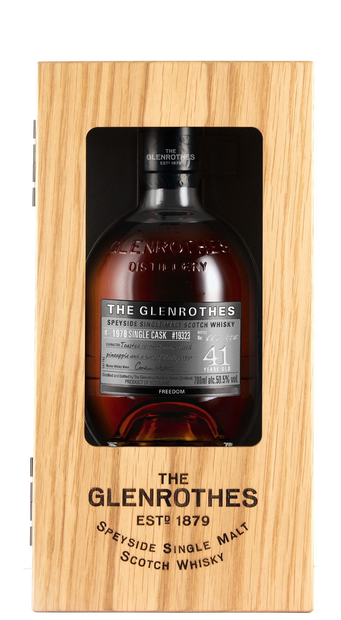 Glenrothes 1978 41 Y.O. No. 19323 Freedom