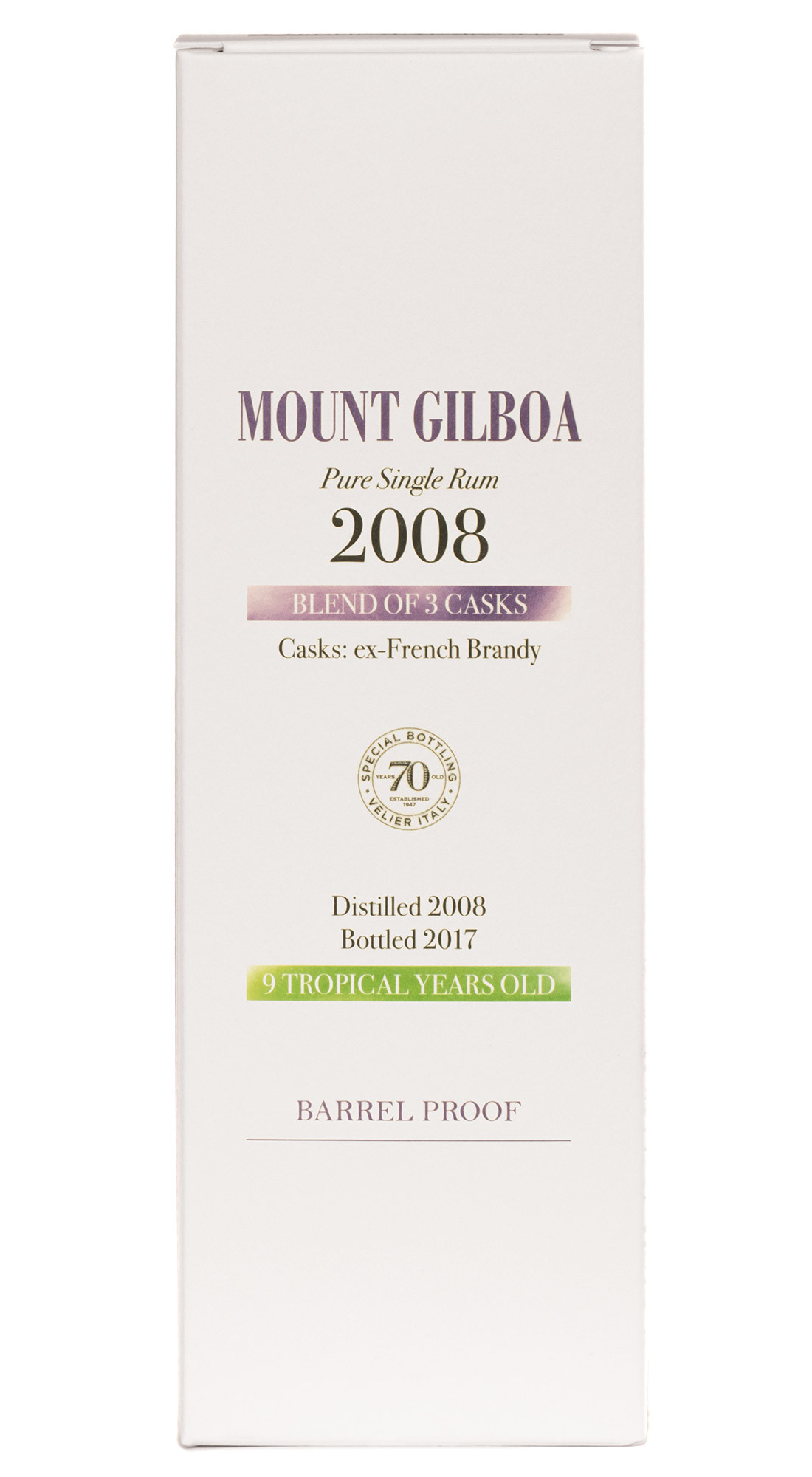 MOUNT GILBOA 2008 Serie Khong