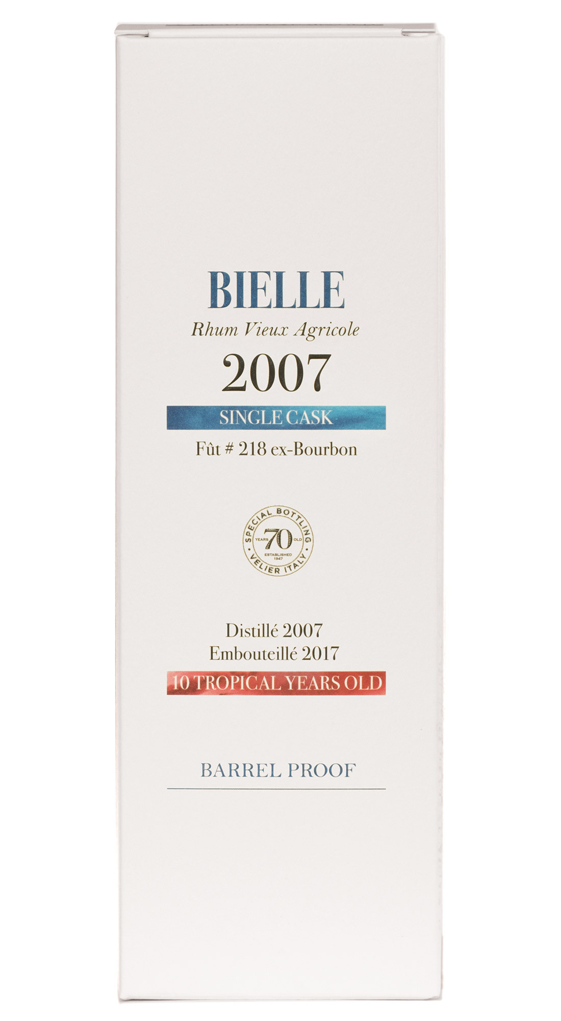 BIELLE 2007 SINGLE CASK 218