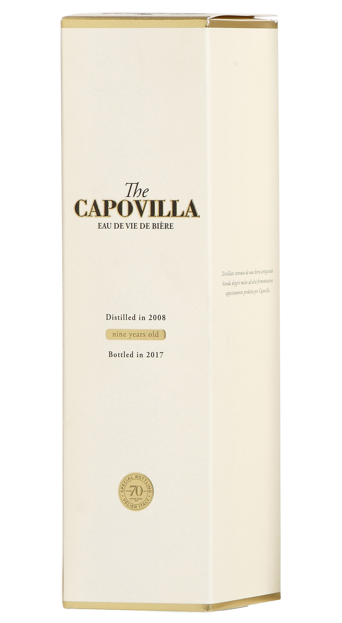 CAPOVILLA EAU DE VIE DE BIERE  2008