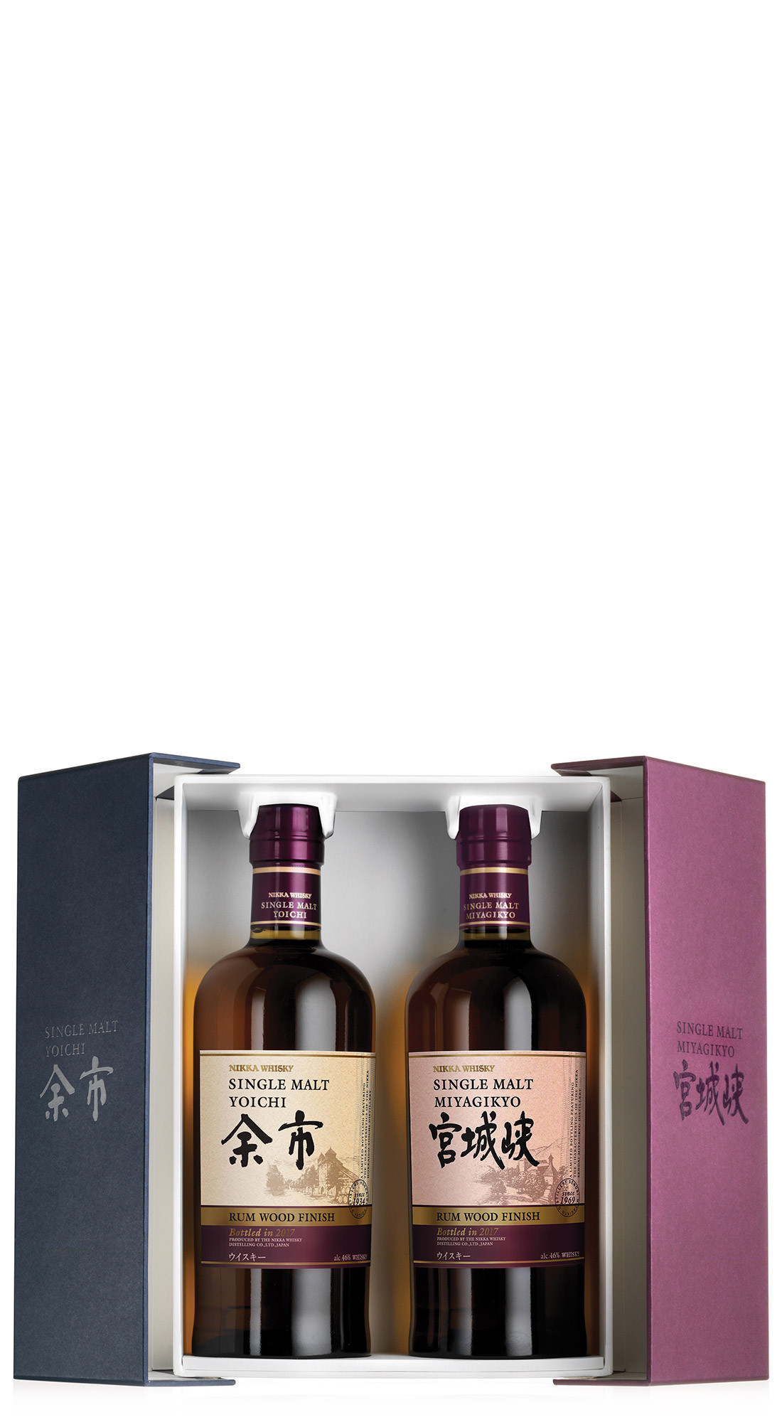 NIKKA YOICHI & MIYAGIKYO RUM FINISH