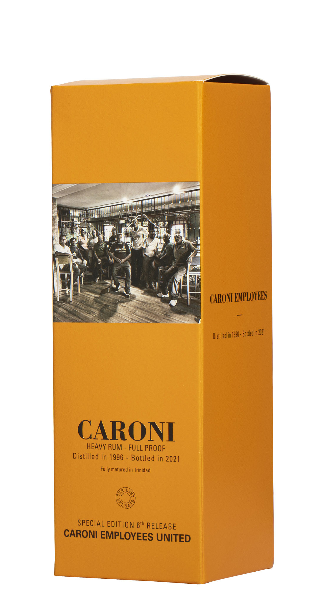 Caroni Employees 6th Release 25 Y.O. 1996 Full Proof - "Employees United"