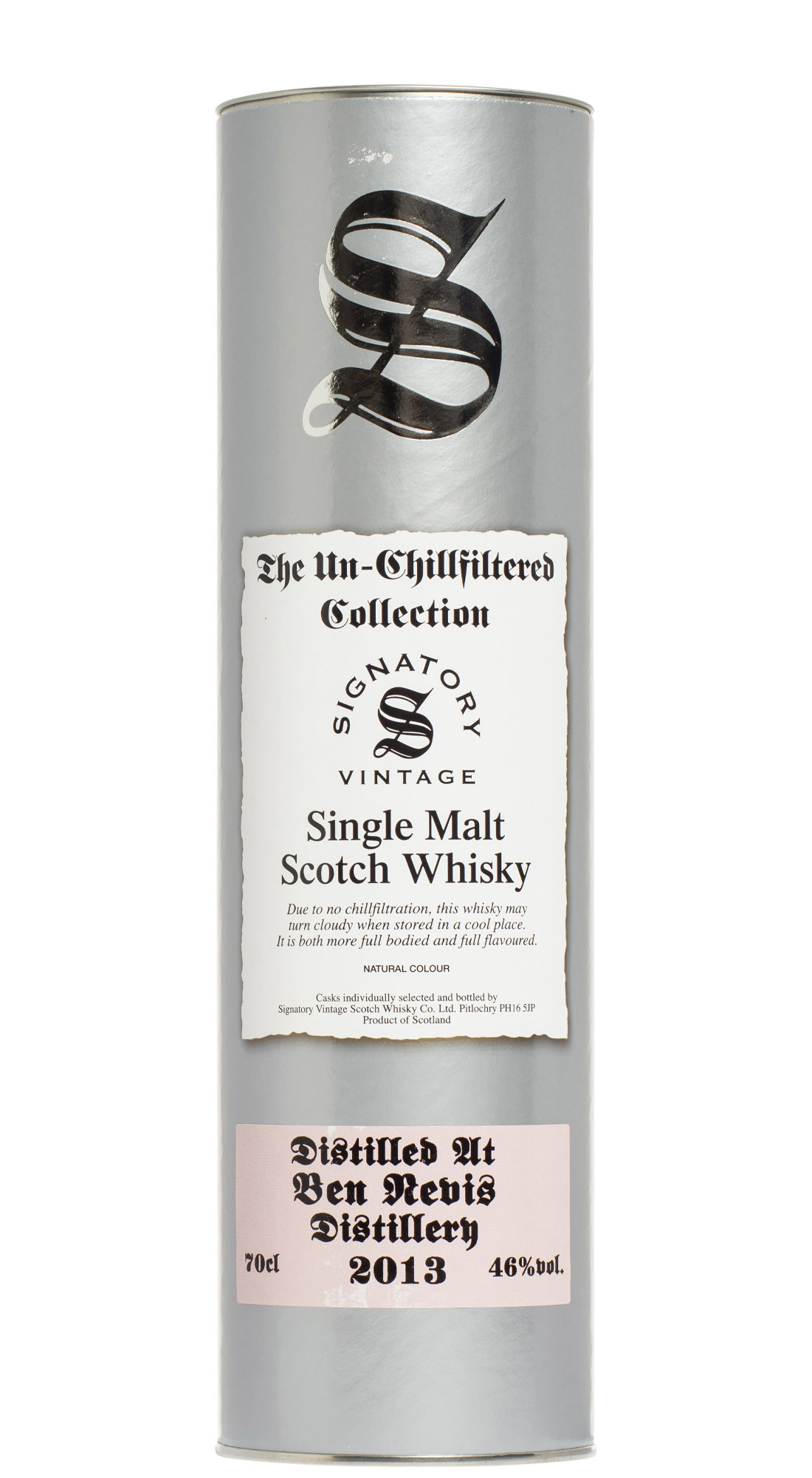 Signatory Ben Nevis 2013 7 Years Old Un-chillfiltered