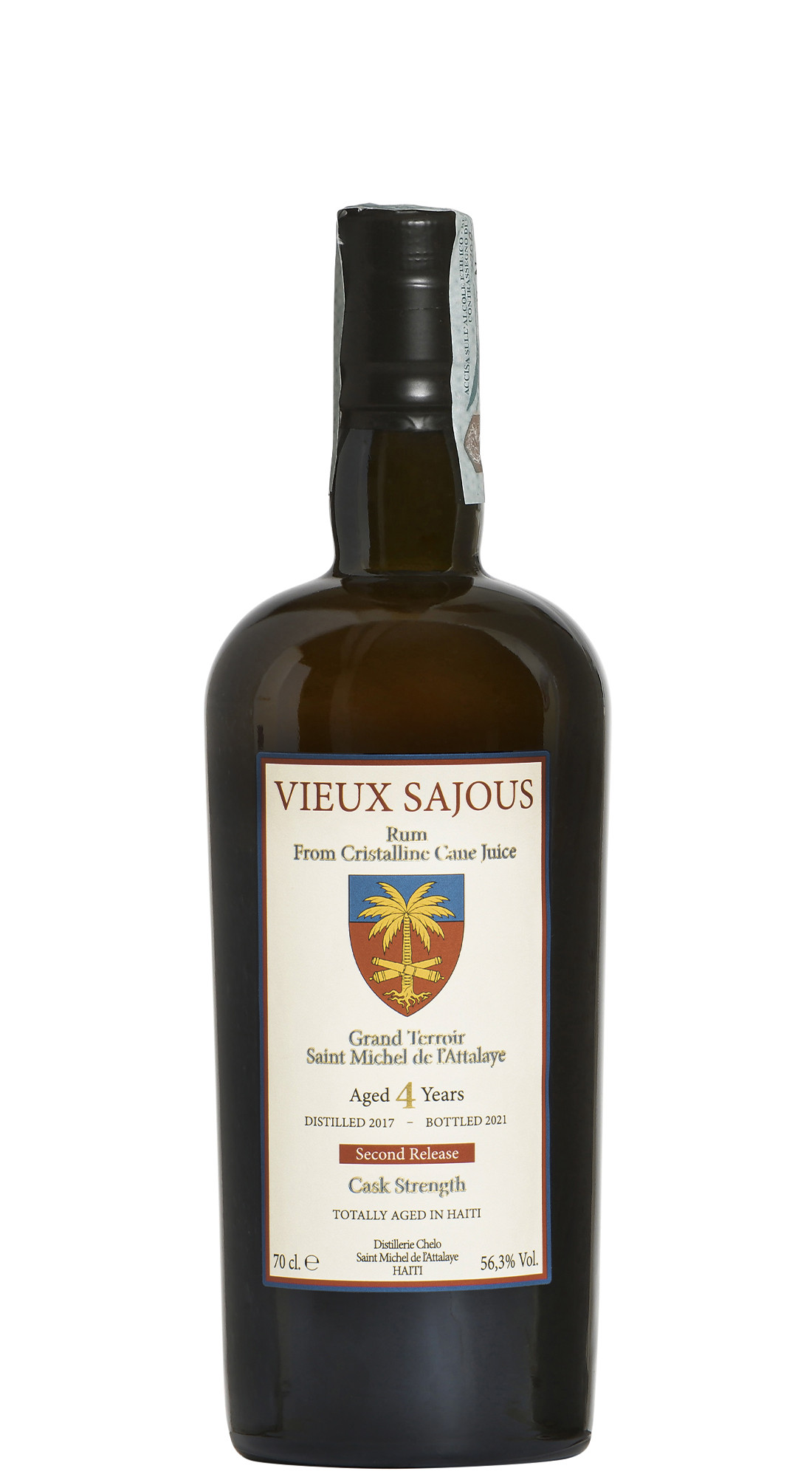 Clairin Vieux Sajous 4 Y.O. 2nd Release