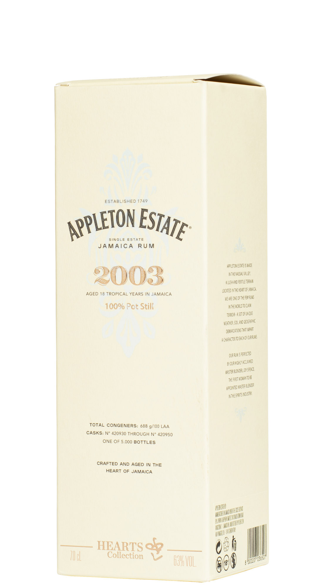 Appleton Estate 2003 Hearts Collection