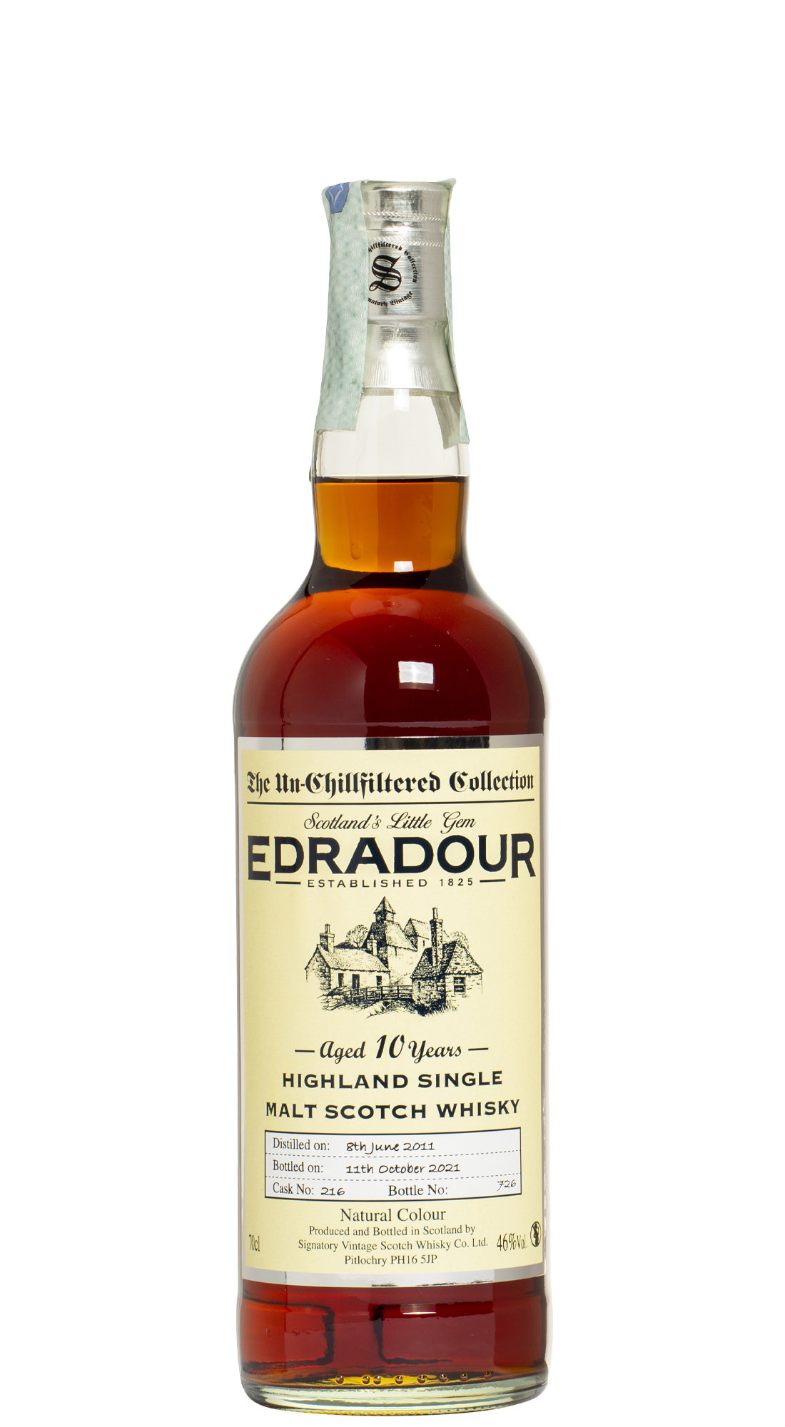 Edradour Unchillfiltered 2011