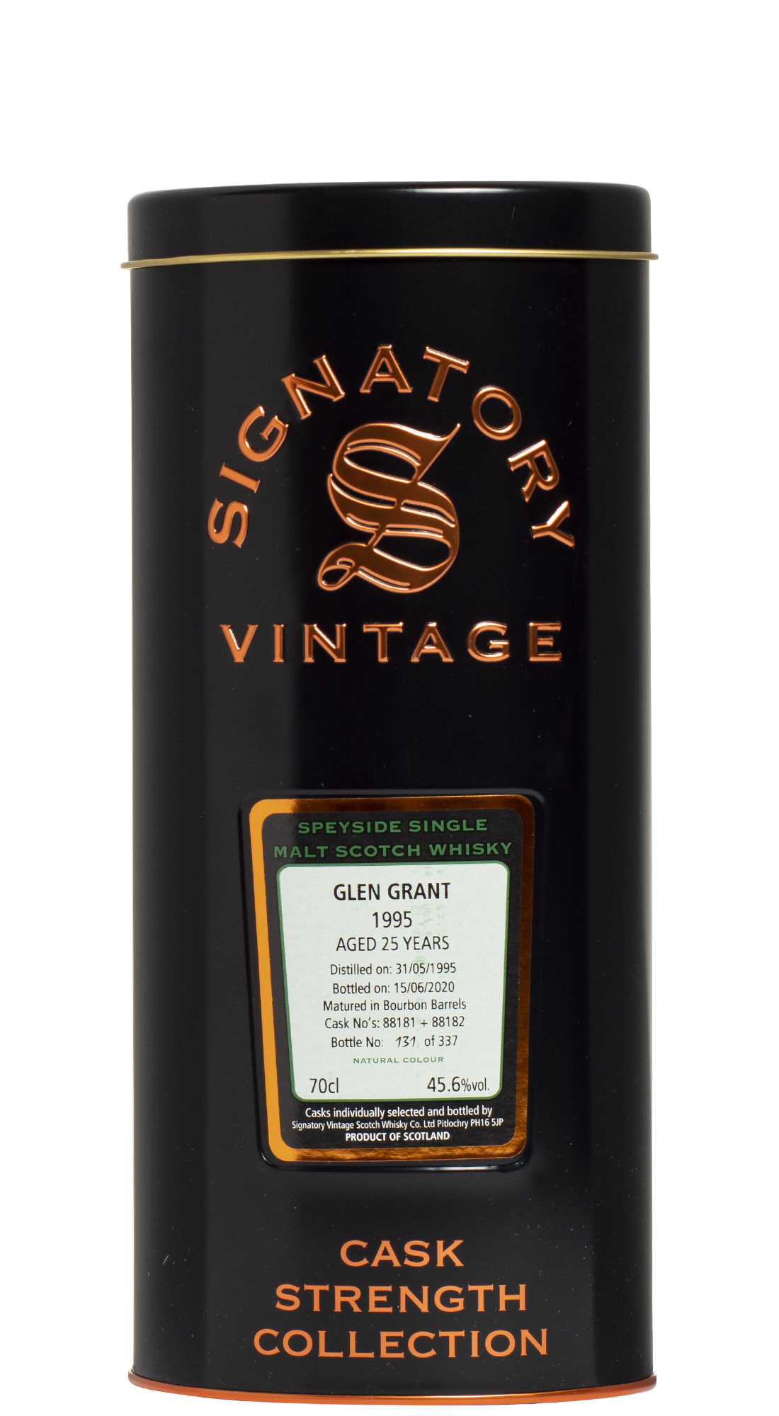 Signatory Glen Grant 1995 25 Y.O.
