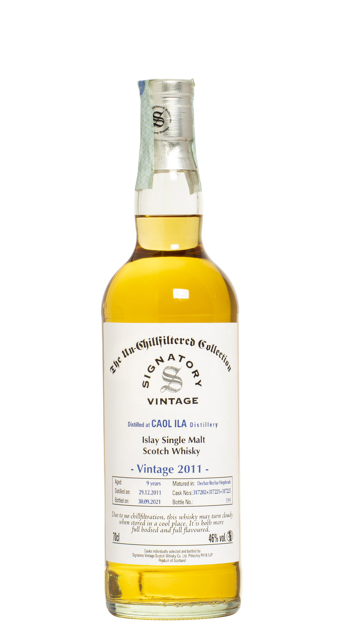 Signatory Caol Ila 2011 9 Y.O.