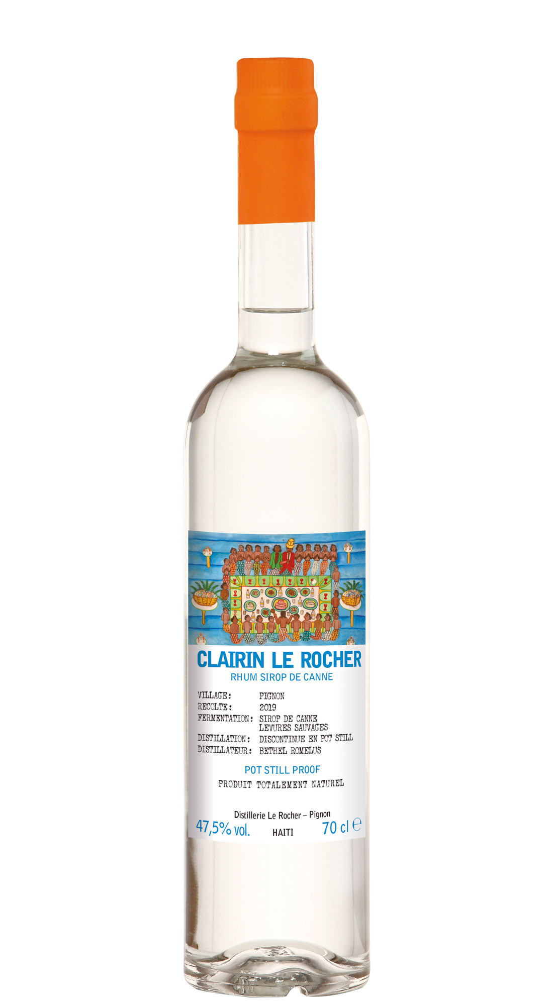 Clairin Le Rocher 7 Récolte 2019 47.5°
