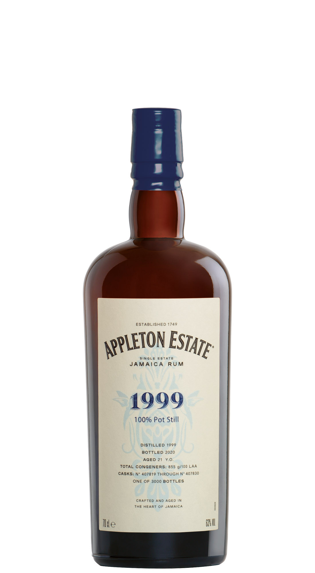 Appleton Estate 1999 21 Y.O. Hearts Collection