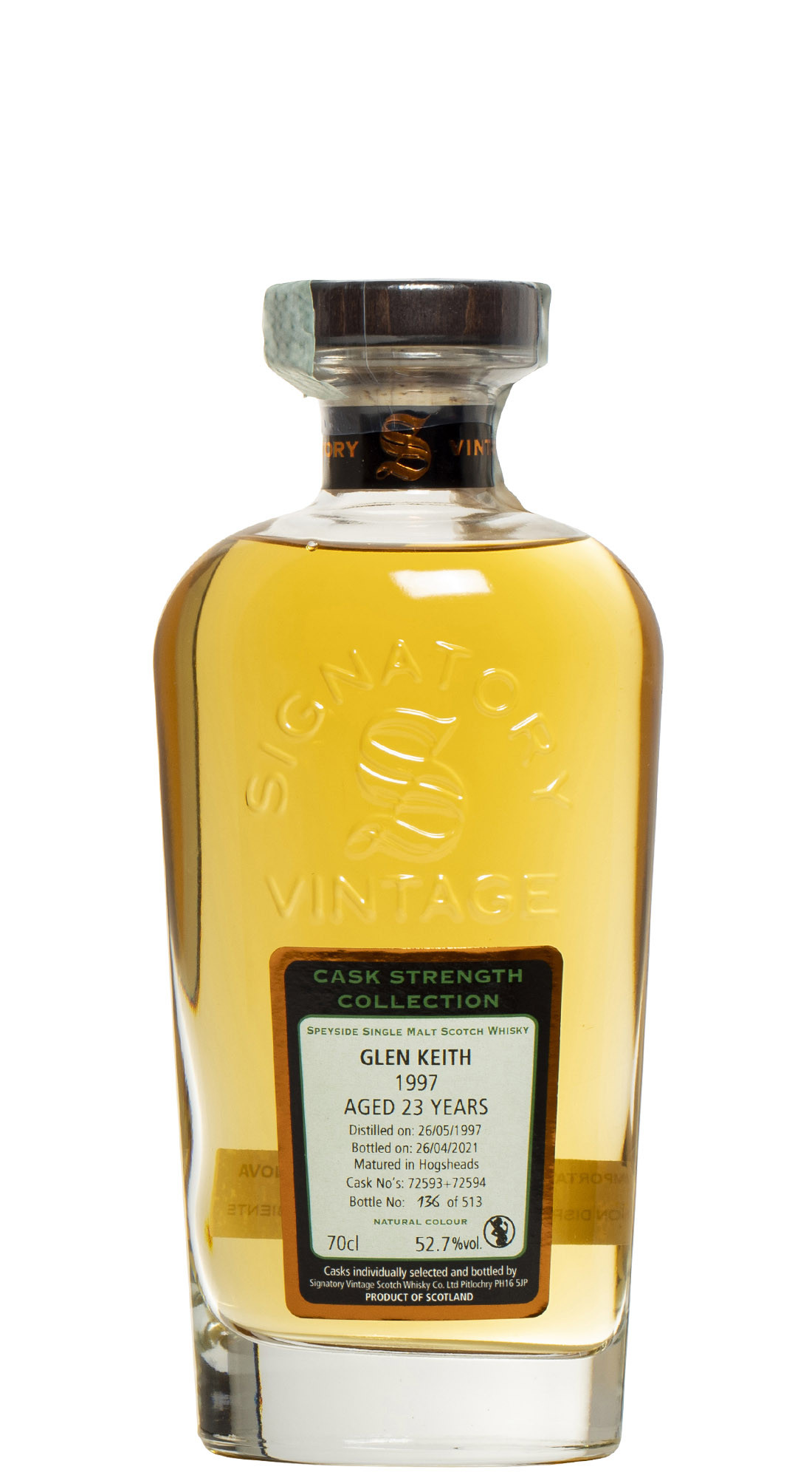 Signatory Glen Keith 1997 23 Y.O.
