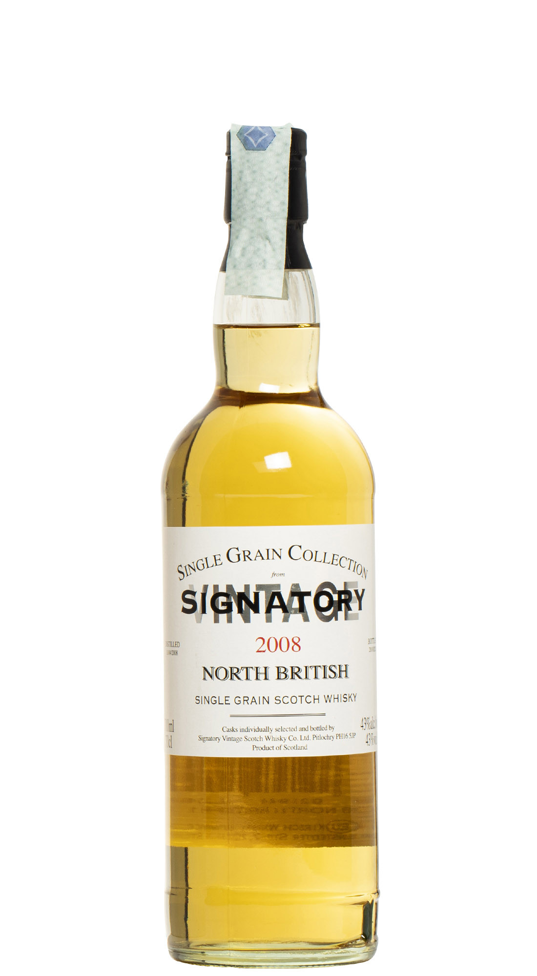 Signatory North British 2008 13 Y.O. Single Grain