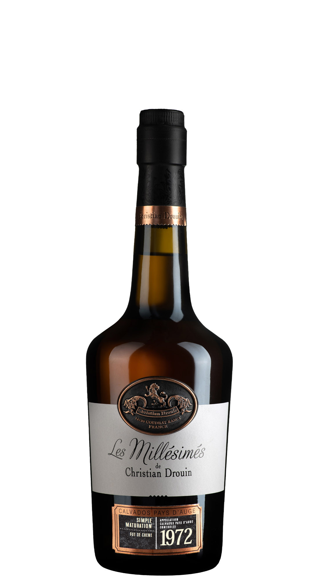 Drouin 1972 Millesime Pays D'Auge Calvados Cask Aging