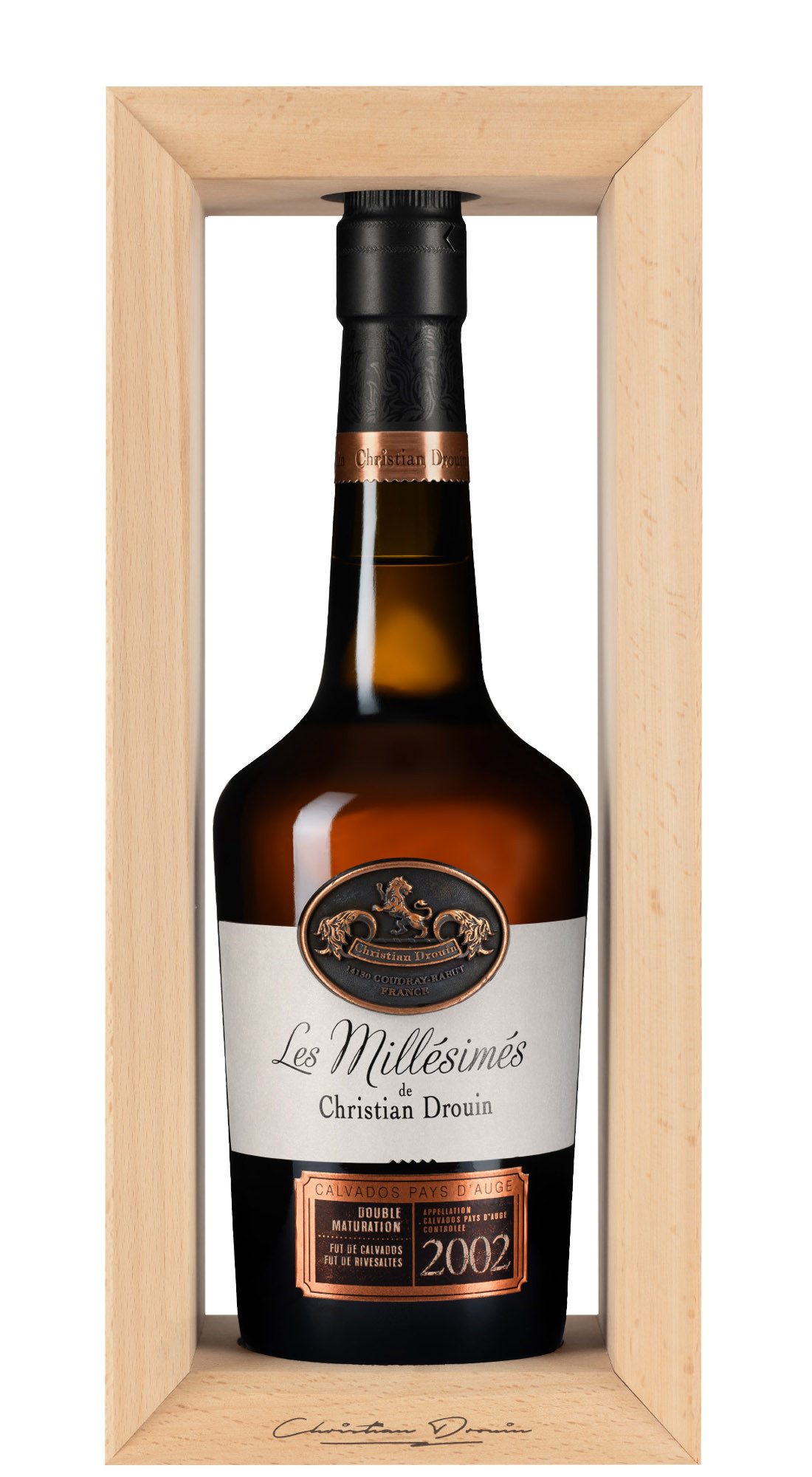 Drouin 2002 Millesime Pays D'Auge Calvados & Rivesaltes Cask Aging