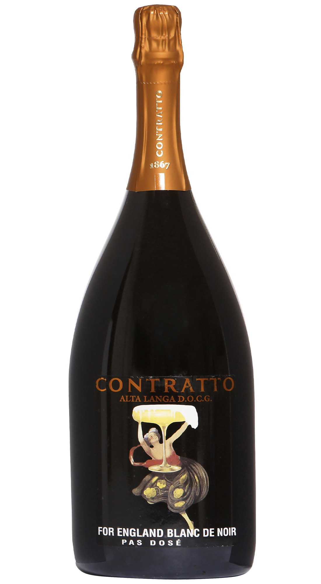 Contratto For England Pas Dosé Blanc De Noir 2016 Magnum