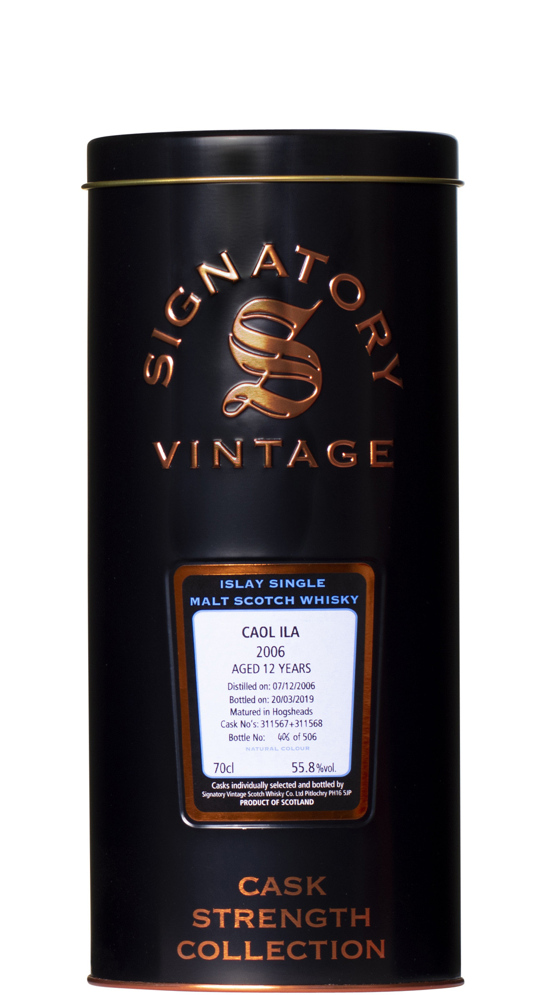 Signatory Caol Ila 2010 11 Y.O.