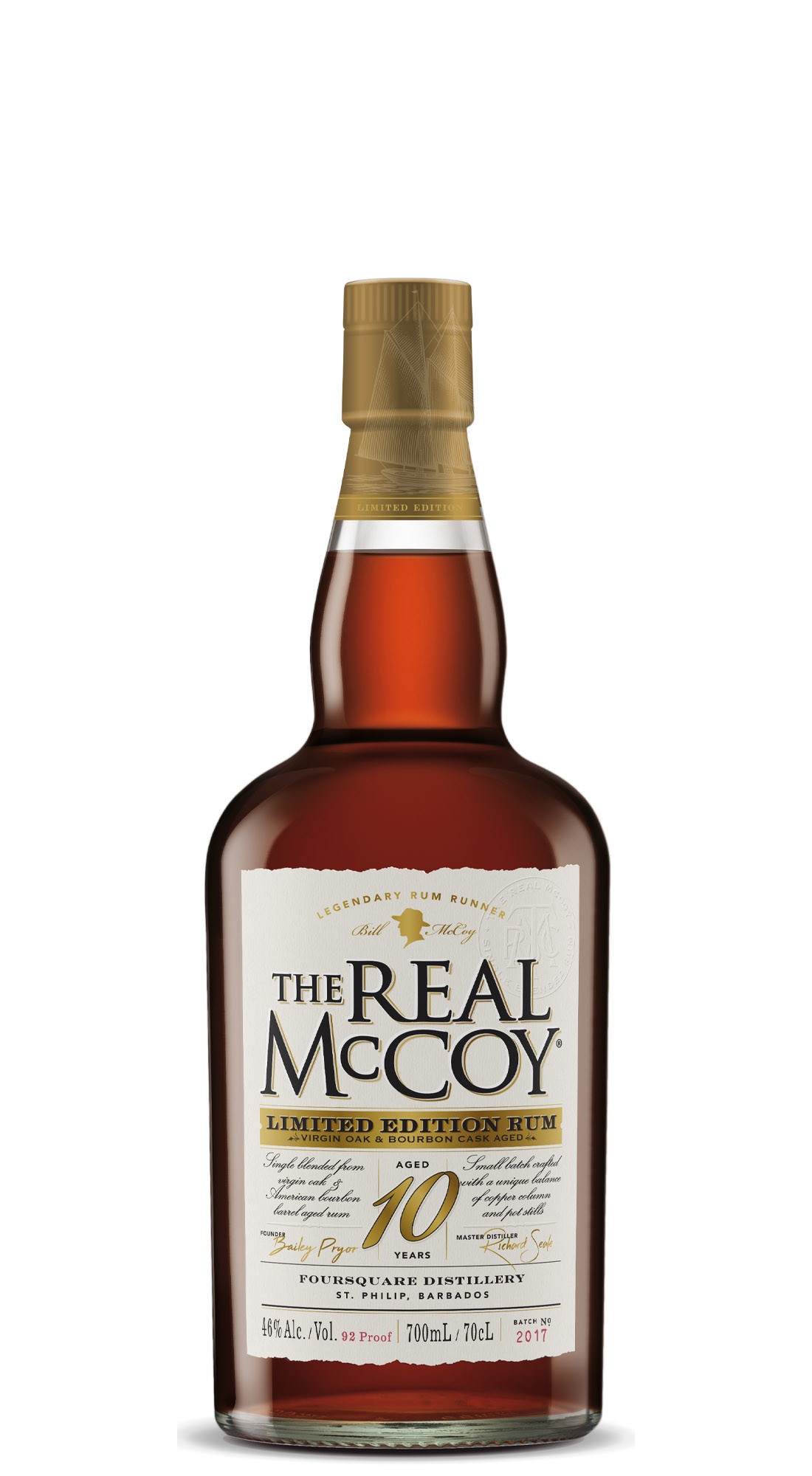 The Real McCoy 10 Y.O. Virgin Oak Special Release