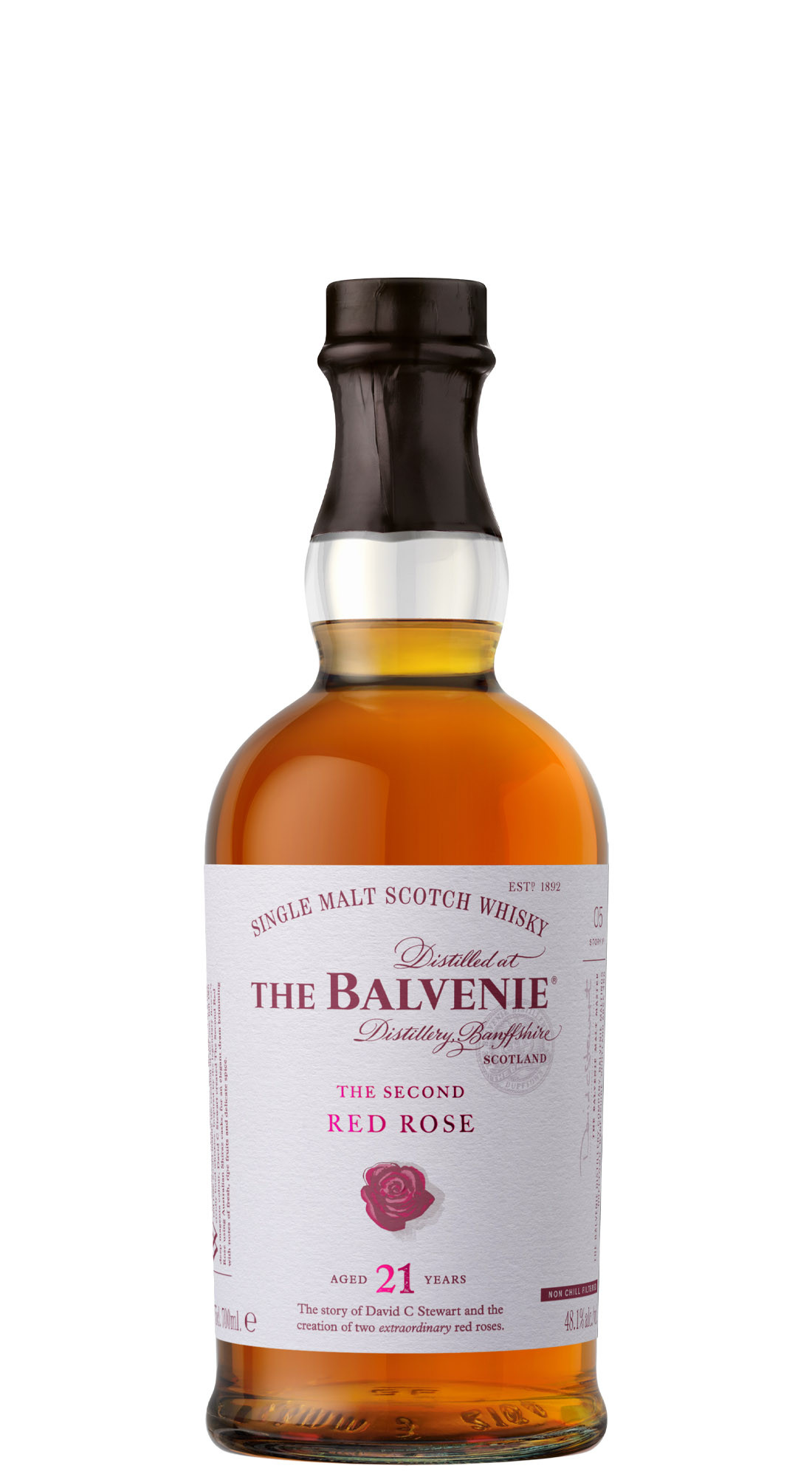 The Balvenie 21 Y.O. Red Rose Stories 2nd Release