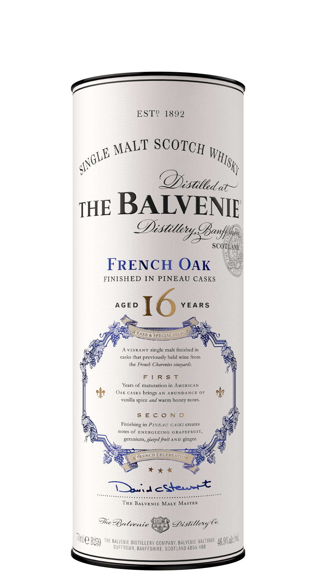The Balvenie 16 Y.O. Pineau Cask