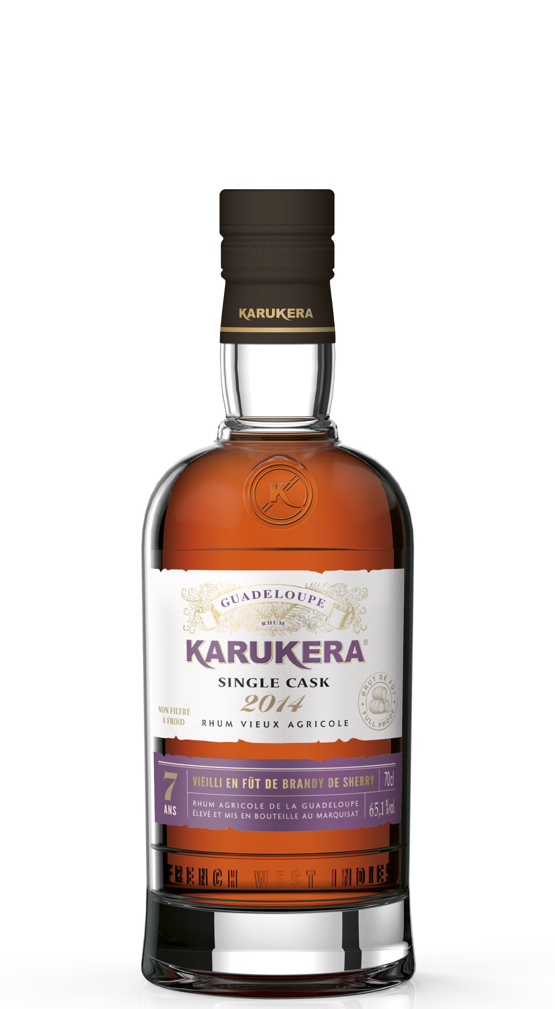 Karukera 2014 Single Cask Xeres Brut De Fut