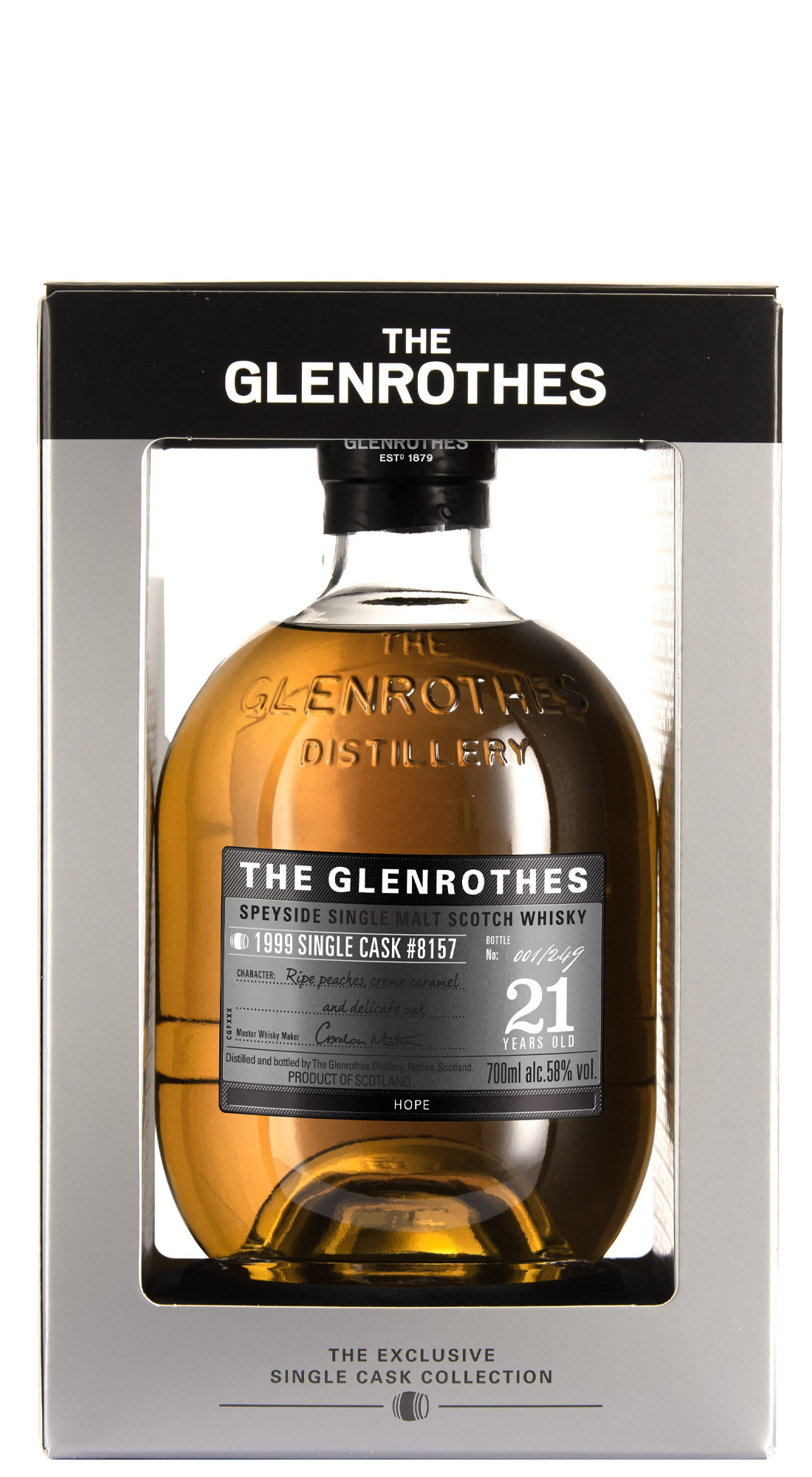 Glenrothes 1999 22 Y.O. Single Cask No. 8157