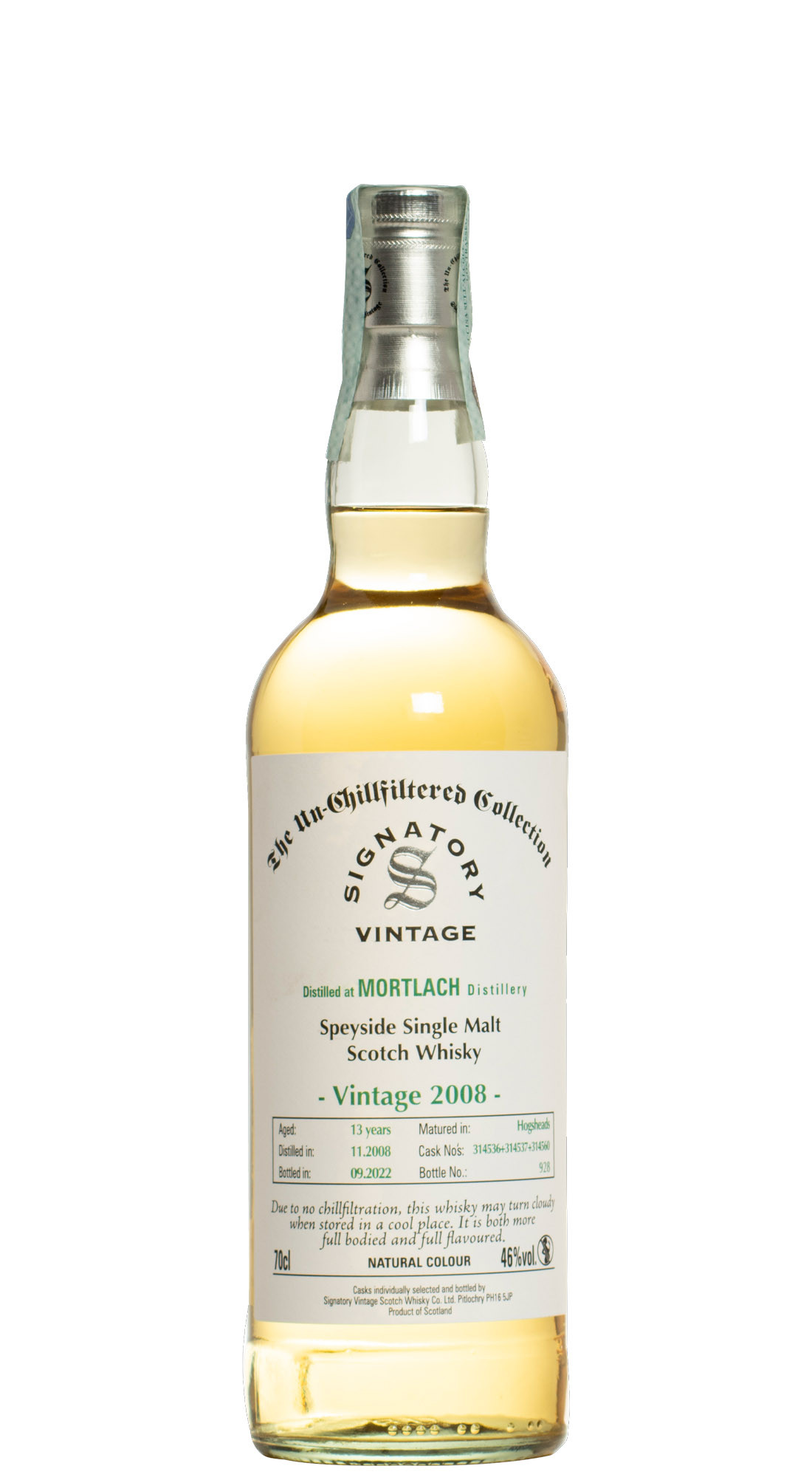 Signatory Mortlach 2008 13 Y.O.