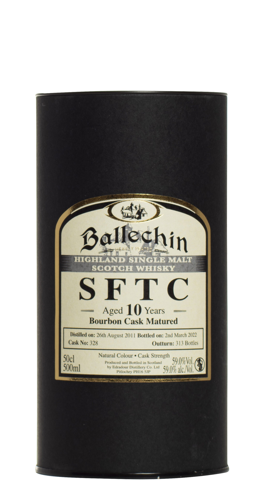 Ballechin 10 Y.O. 2011 SFTC Bourbon Matured