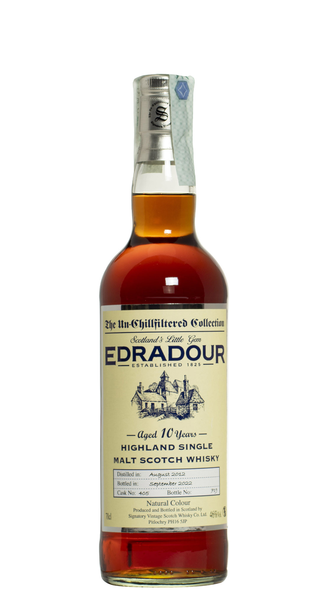Edradour Unchillfiltered 2012