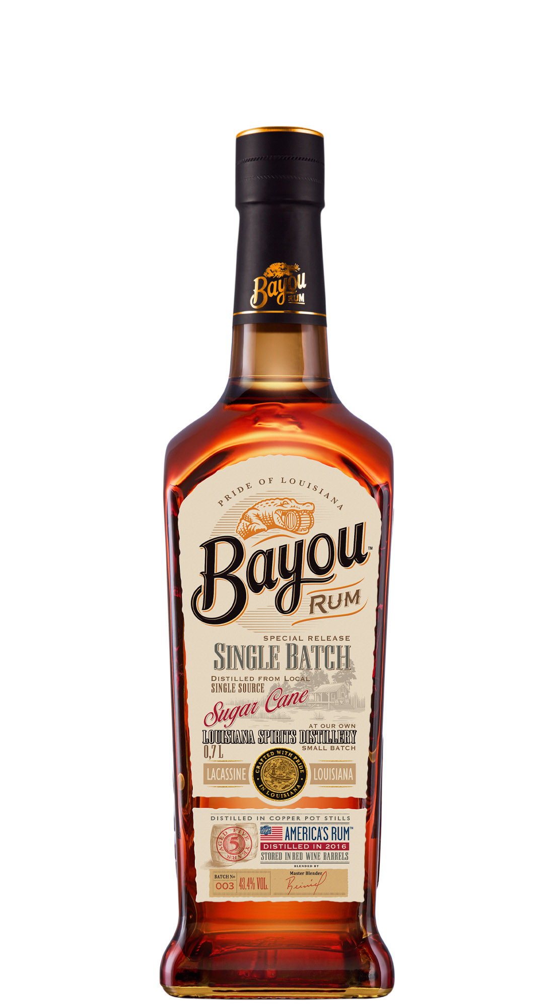 Bayou Single Barrel 43.4°