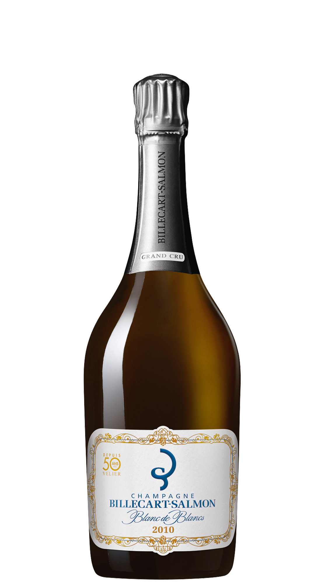 Billecart-Salmon Blanc De Blancs 2010 - 50 Ans Velier con Astuccio