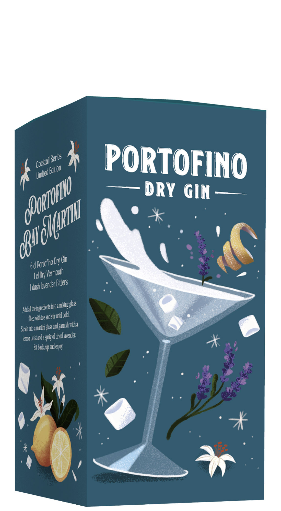Portofino Dry Gin Martini Cocktail Edition
