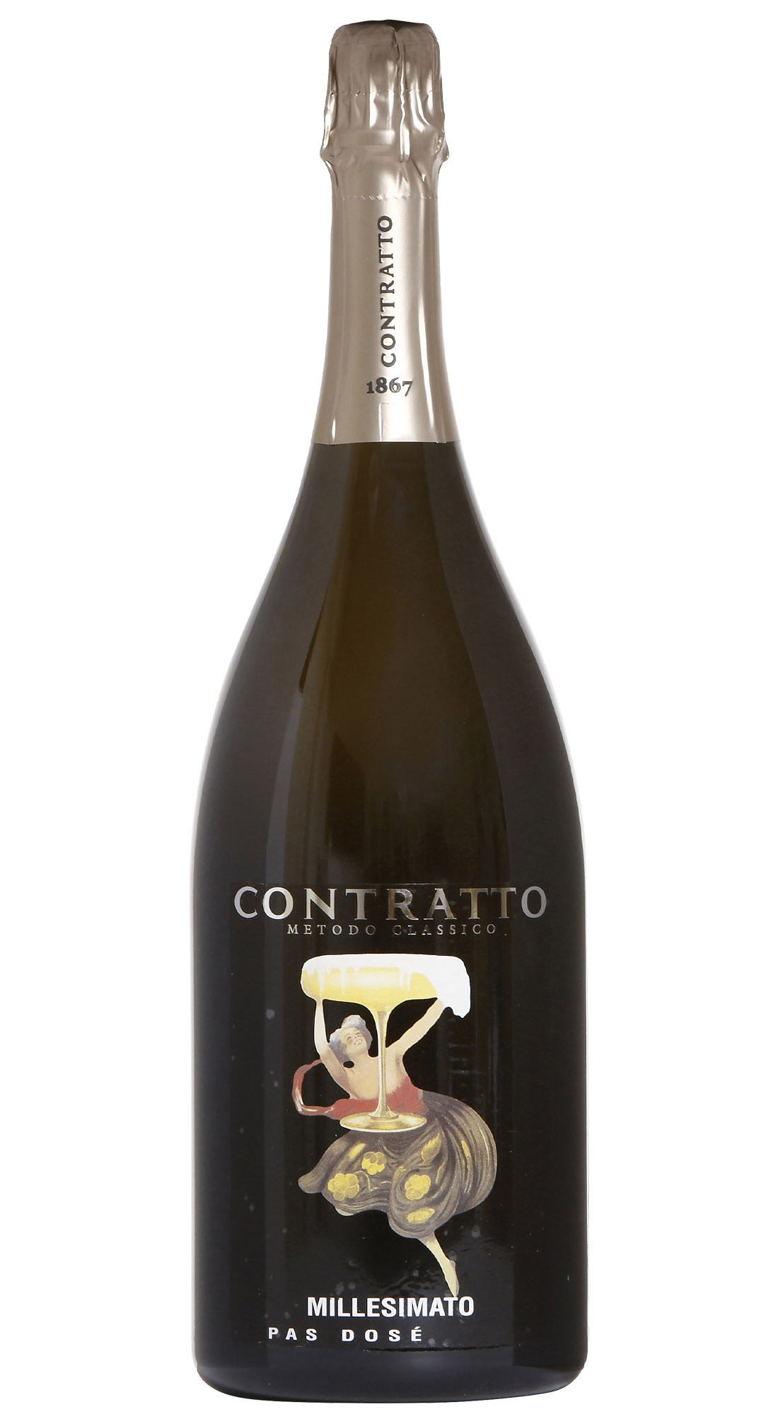 Contratto Millesimato Pas Dosé Alta Langa 2017 Magnum
