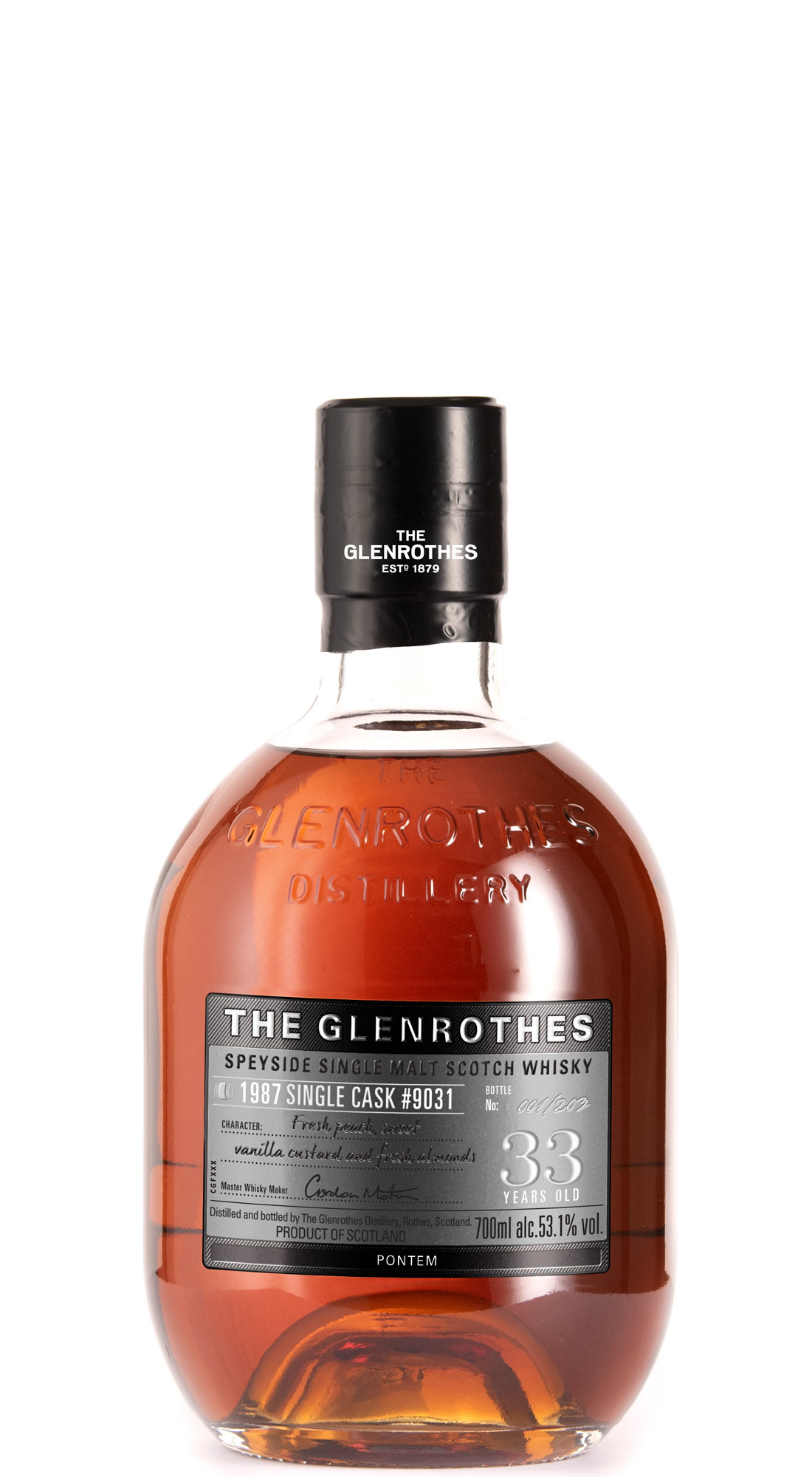 Glenrothes 1987 34 Y.O. Single Cask 9031