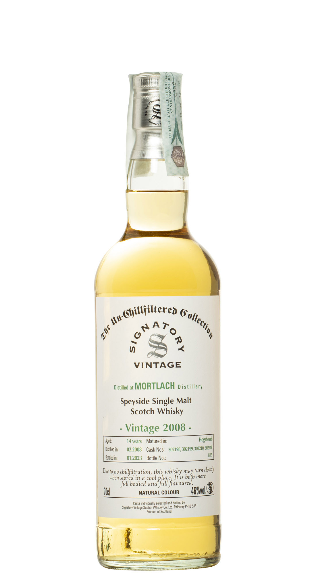 Signatory Mortlach 2008 14 Y.O.