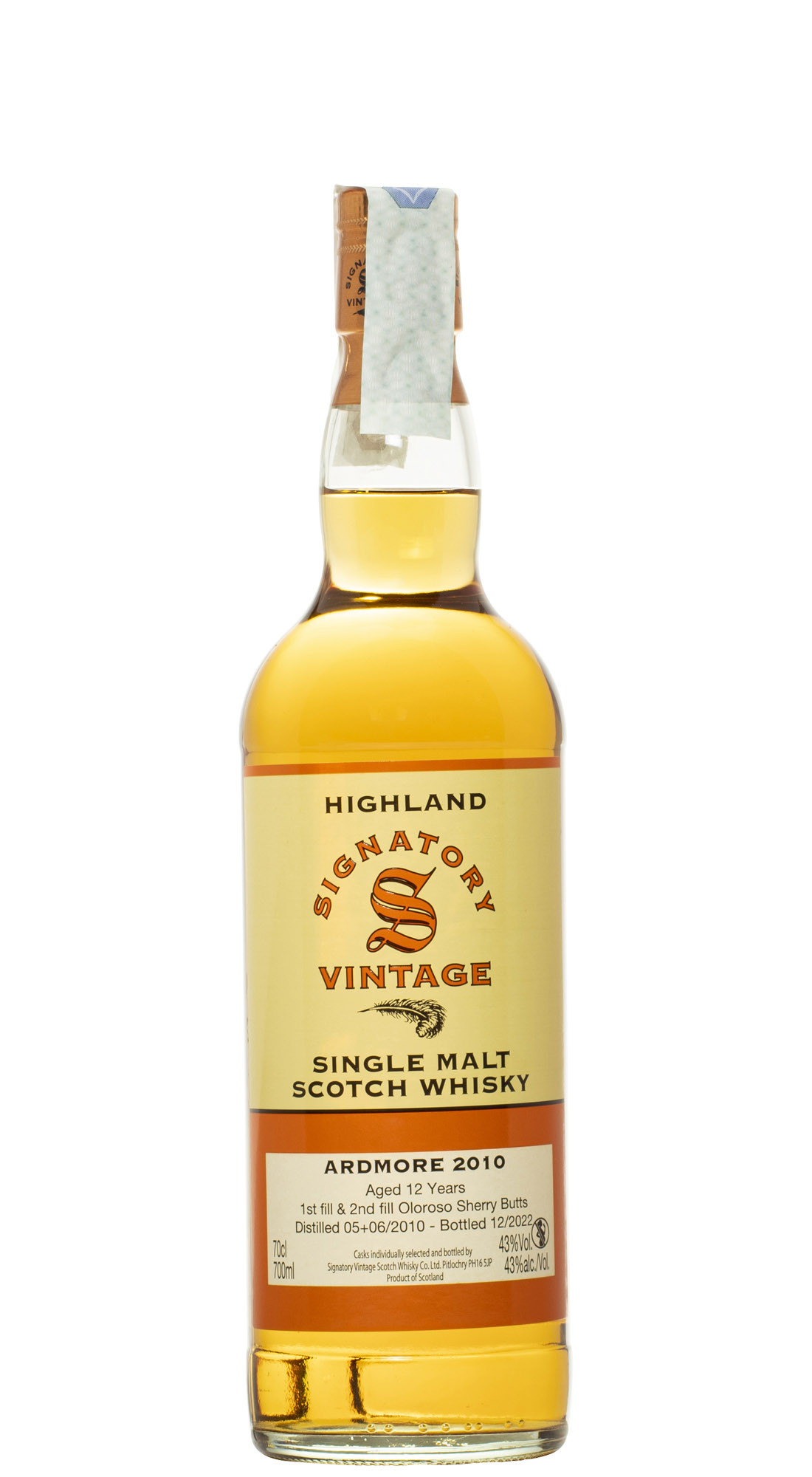 Signatory Ardmore 2010 12 Y.O.