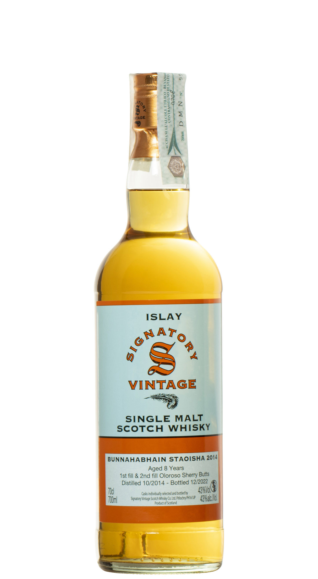 Signatory Bunnahabhain 2014 8 Y.O.
