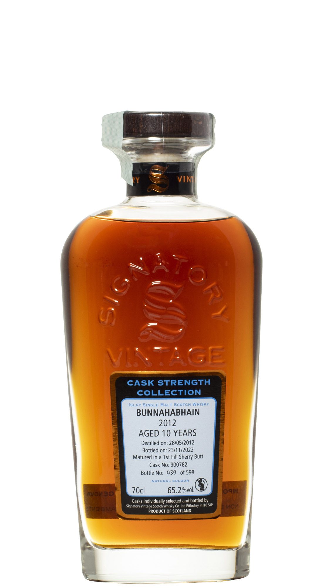 Signatory Bunnahabhain 2012 10 Y.O